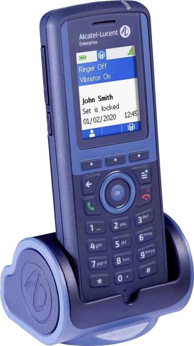 Extra Draadloze DECT Handset Blauw voor Bedrijven