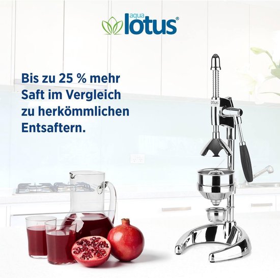 Professionele Handmatige Citruspers Hendel - Krachtige Smaakvolle Sappen Persen — afbeelding 3