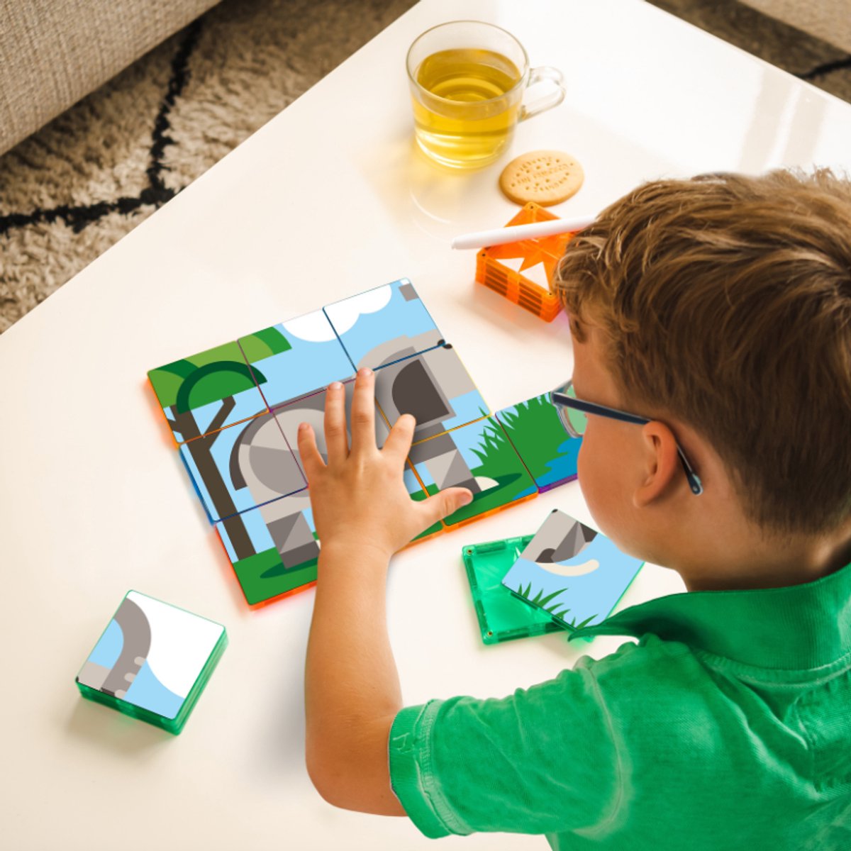 Coblo Magneet Toppers Dieren 60 stuks - Magnetisch speelgoed - Educatief speelgoed - Cadeau kind - Speelgoed 3 jaar t/m 12 jaar — afbeelding 7