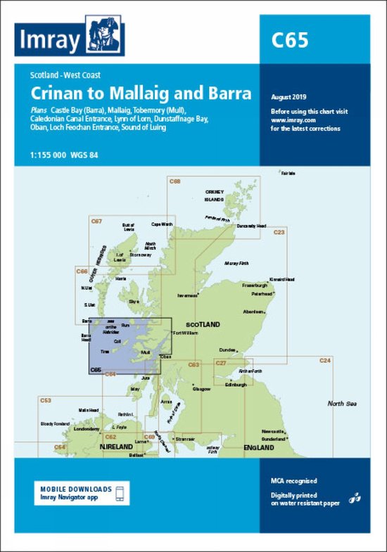 Imray Chart C65 - cover