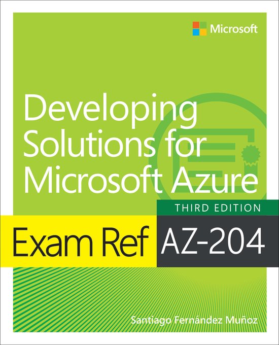 Exam Ref- Exam Ref AZ-204 Developing Solutions for Microsoft ... - cover