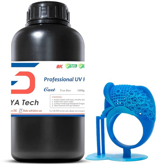 Castbare 3D Print Resin voor Superior Afdrukken en Gieten