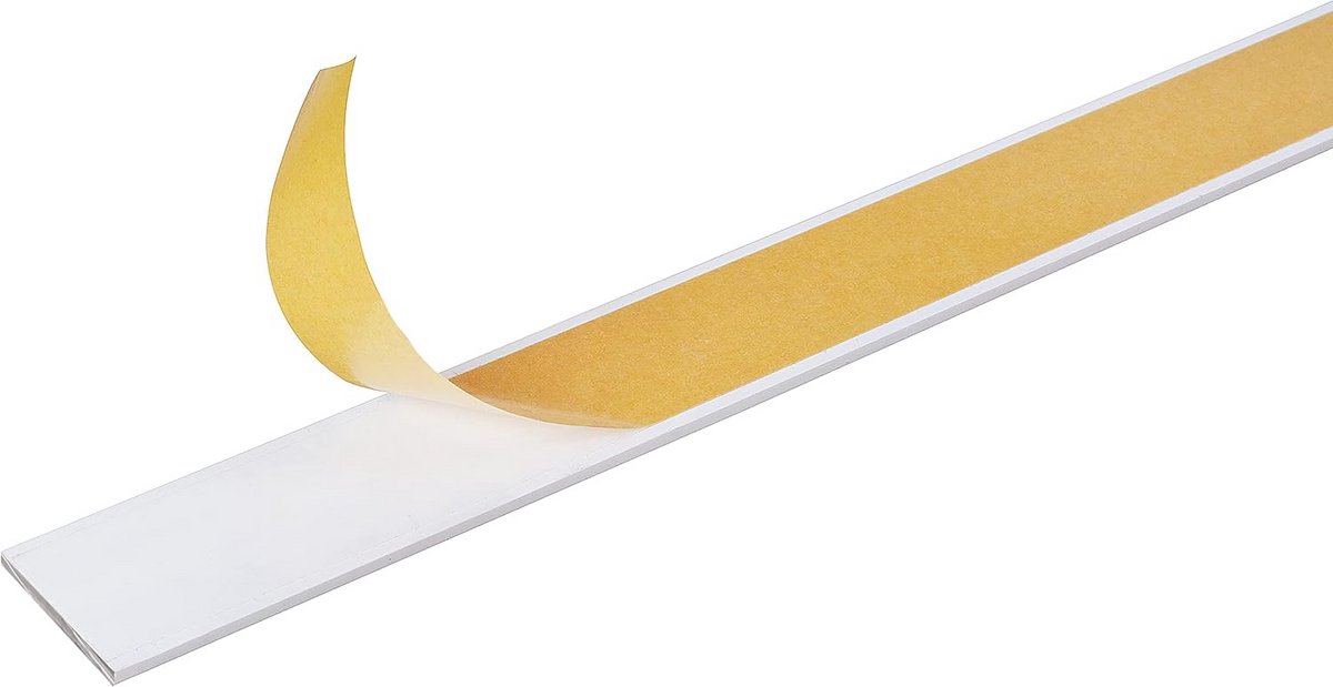 Flat Tube Self-Adhesive Aluminium 1000 x 30 x 2 mm - Perfect for DIY Projects