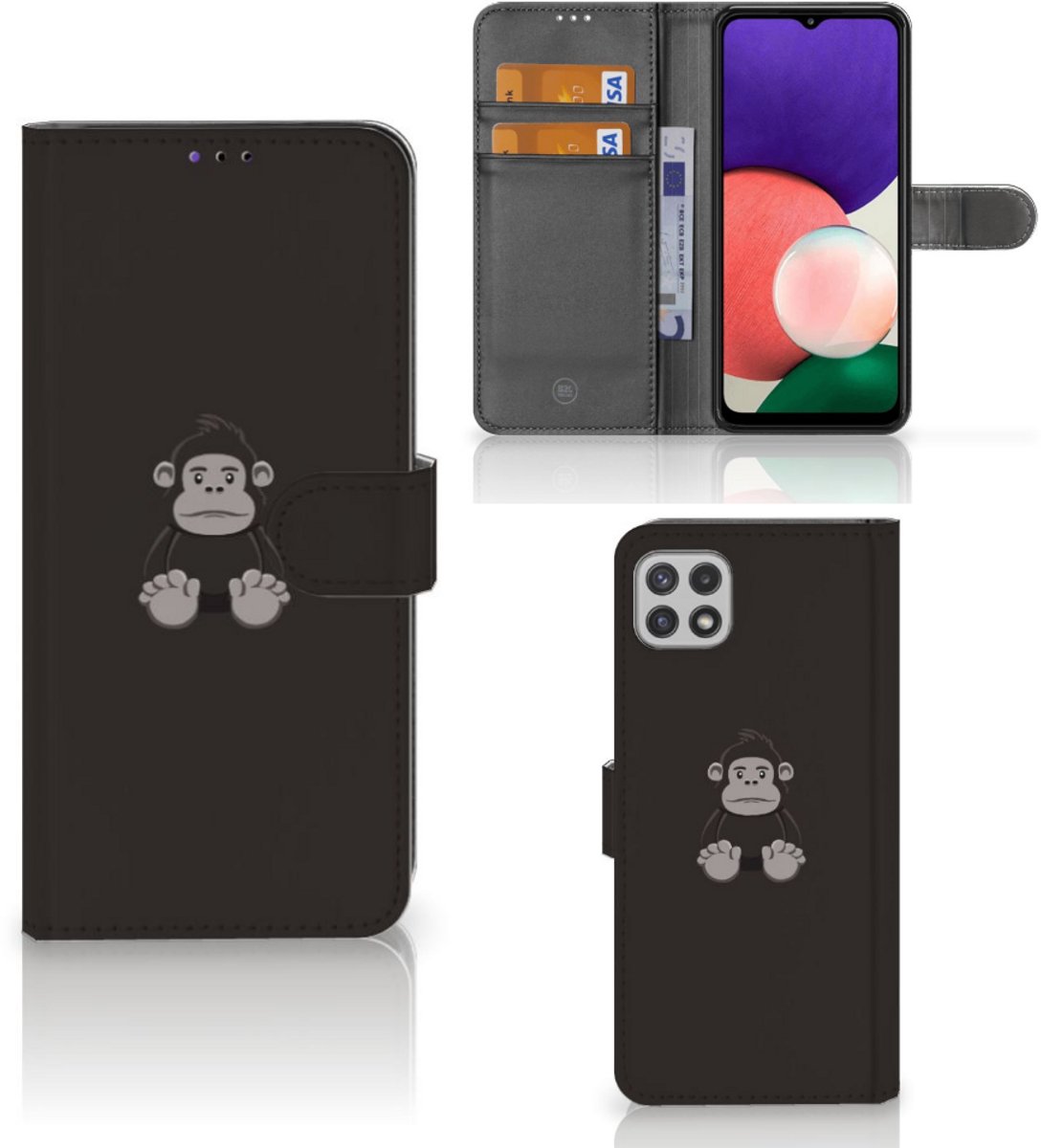 Samsung Galaxy A22 5G Leuk Hoesje Gorilla