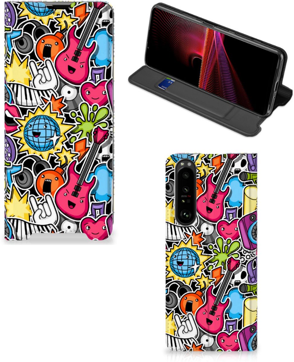 Sony Xperia 1 III Hippe Standcase Punk Rock