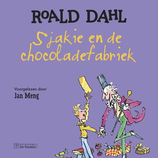 Sjakie en de chocoladefabriek - cover