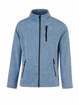 BJØRNSON Tord Gebreid Vest Heren - Outdoor - Maat 2XL - Donkerblauw