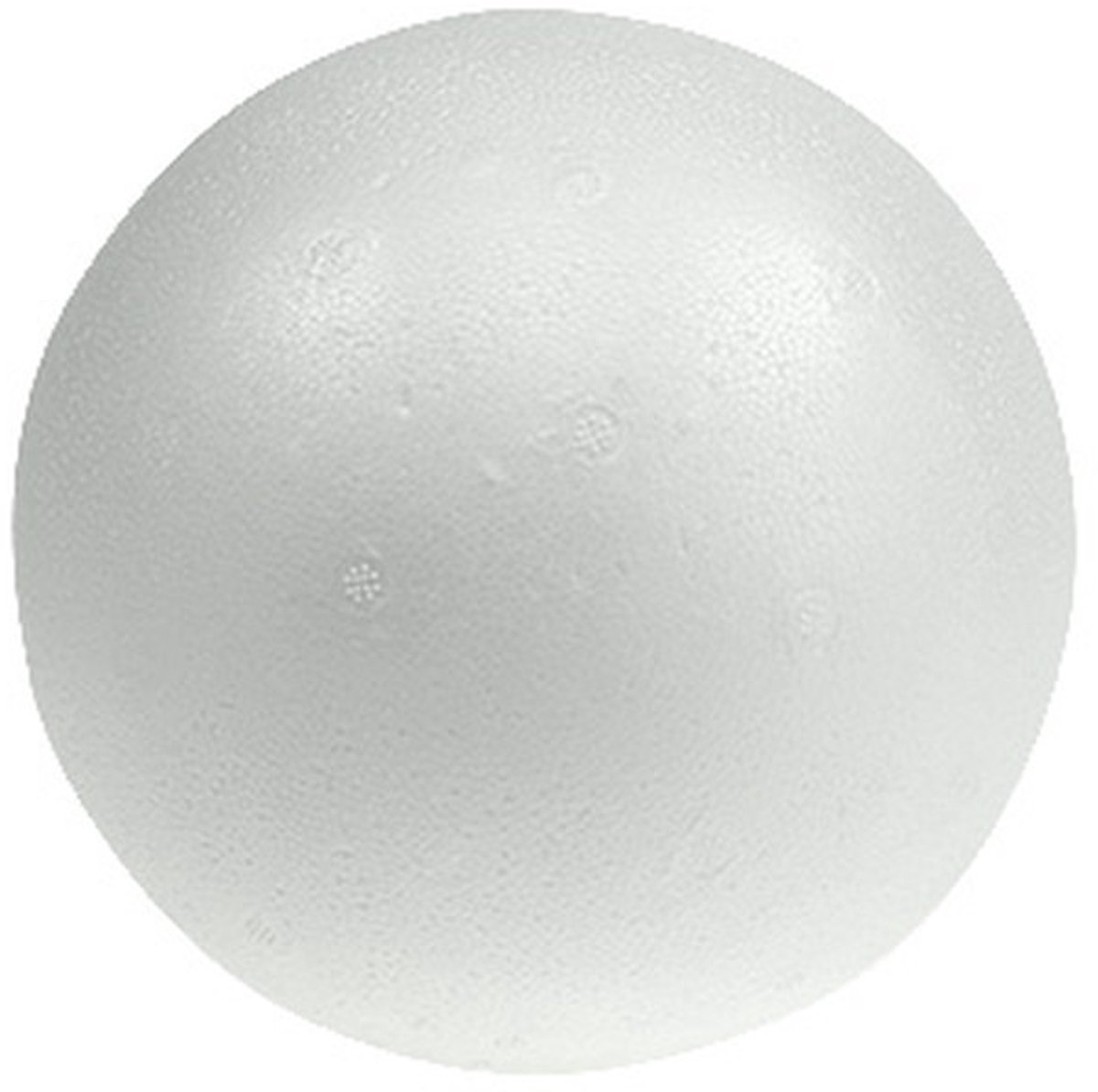 Piepschuim balletjes Ø10cm wit 5 st, 5 Stück