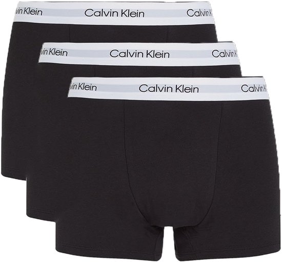 Calvin Klein Trunks Heren Onderbroeken - 3-pack - Zwart