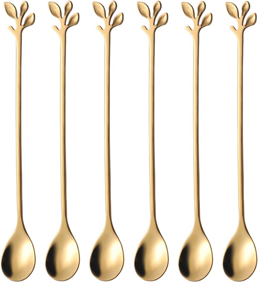 Cuhostki-6-Rvs-Versterkt-Goudkleurig-Bladerenlepel-Goud-Upgrade-Doorgeven
