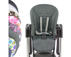 Zitkussen Overtrek voor Peg Perego Tatamia en New Born - Donkergrijs Sterren
