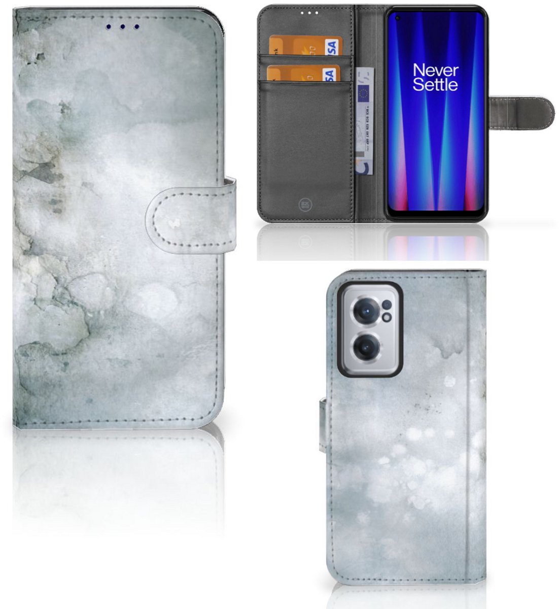Hoesje OnePlus Nord CE 2 Painting Grey