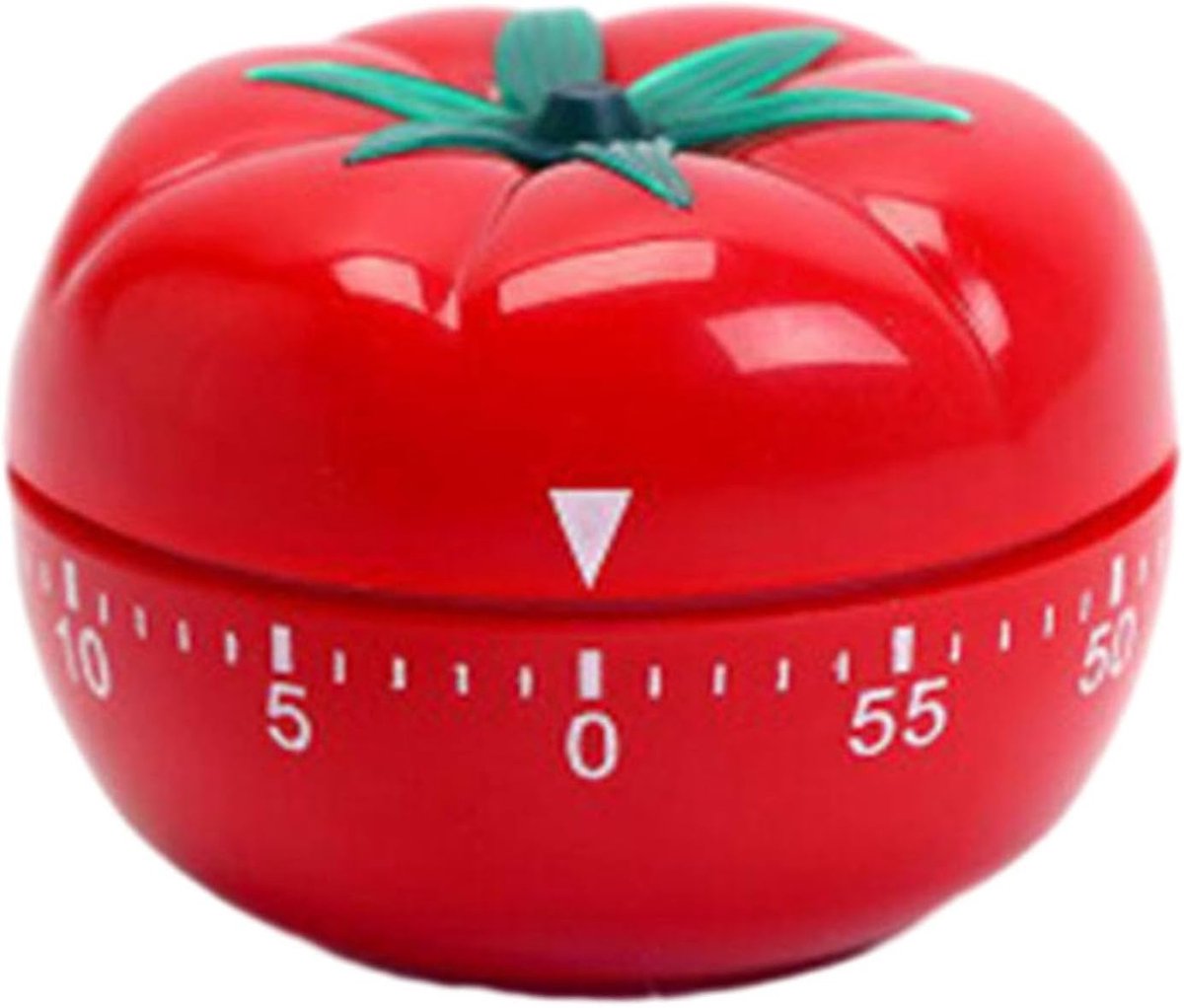Mechanische Tomaat Timer voor Keuken - Koken met Herinneringsfunctie - 6,3 x 4,5 cm