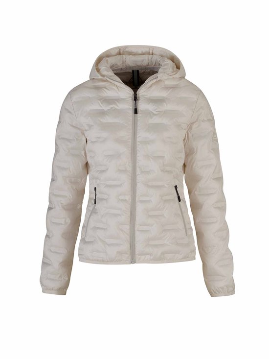 BJØRNSON Lilia Stepjack Zomerjas Dames - Winddicht - Maat 46 - Off-White