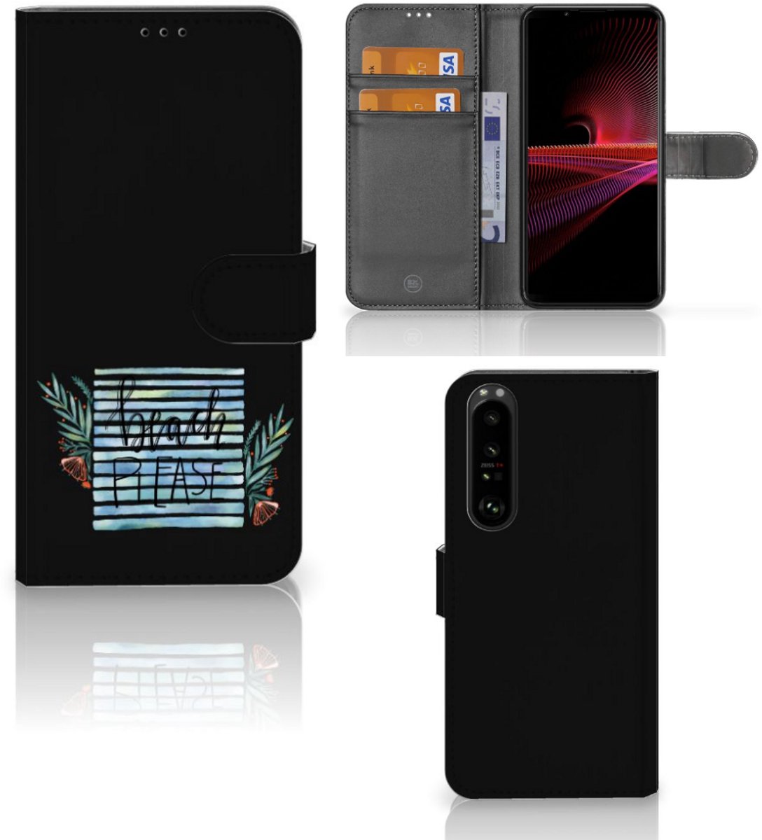Sony Xperia 1 III Leuk Hoesje Boho Beach