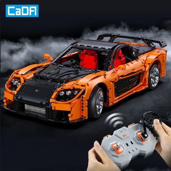 CadaBricks C61502W Mazda RX-7 bouwset | City fast champions