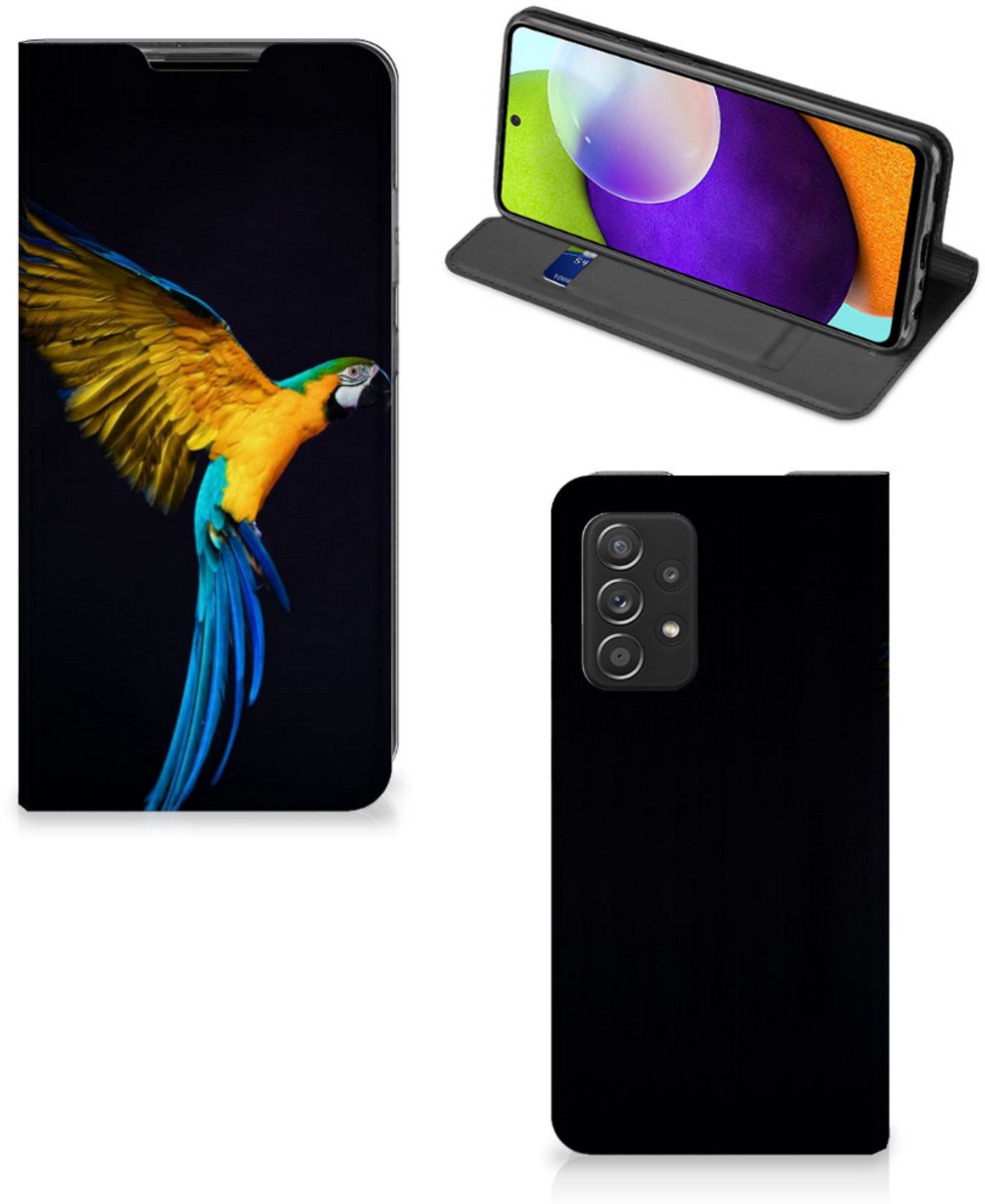 Samsung Galaxy A52 Hoesje maken Papegaai