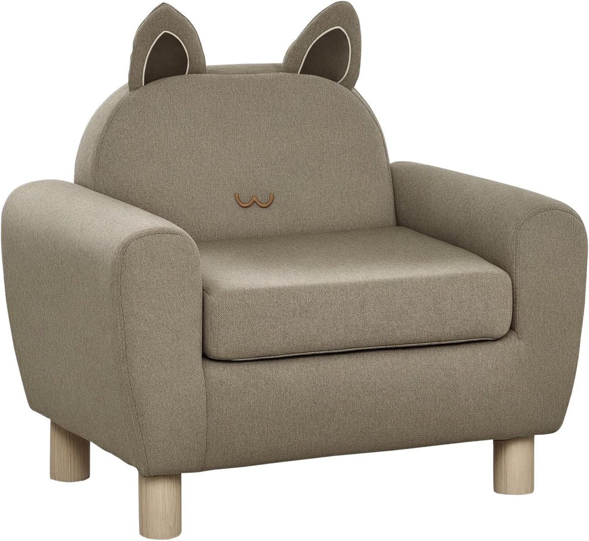 Kinderen Sofa Stoel voor Peuters - Comfortabele Armstoel voor Speelkamer en Slaapkamer
