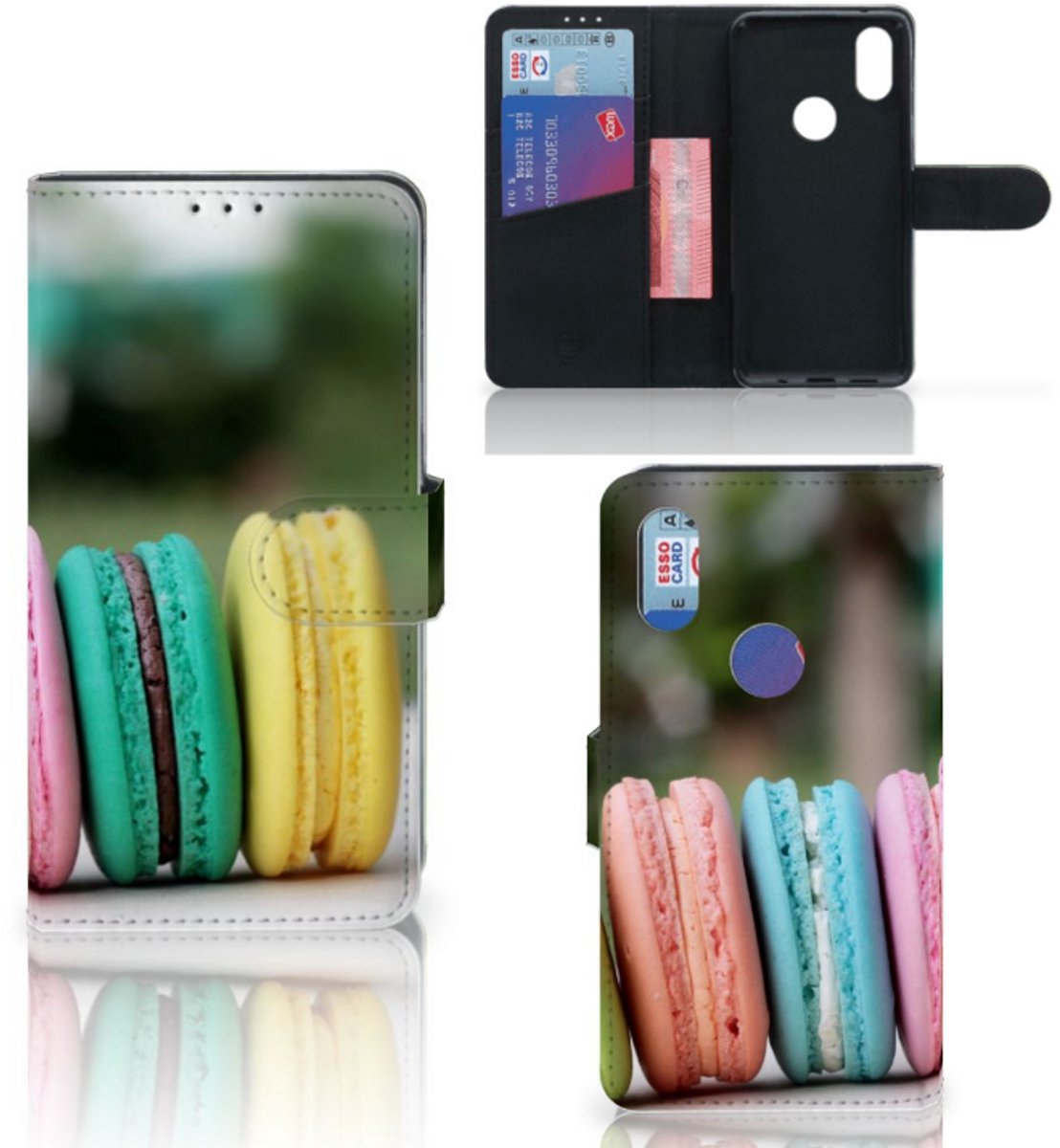 Xiaomi Mi Mix 2s Book Cover Macarons