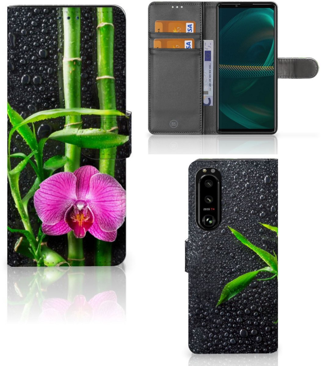 Sony Xperia 5III Hoesje Orchidee