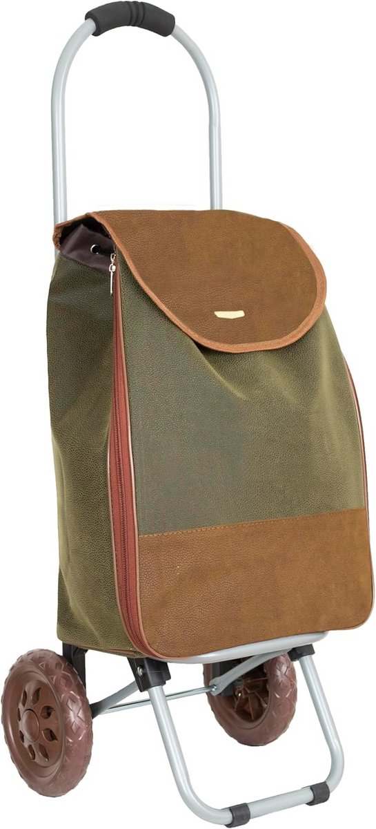 Shopping Trolley met Uittrekbare Tas - Ideaal voor Boodschappen