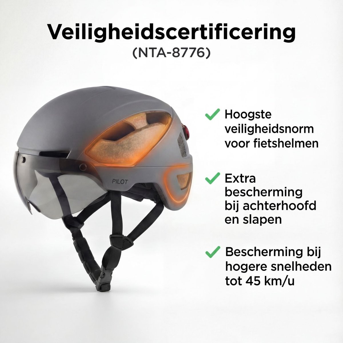 GOOFF Pilot 3-in-1 Snorfietshelm thumbnail 2