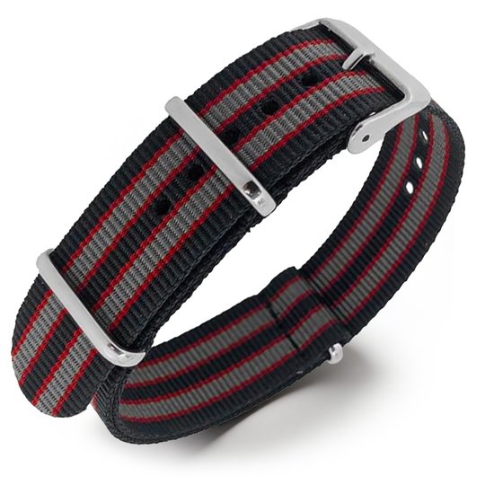 NATO Horlogeband G10 Military Nylon Strap - James Bond Vintage 22mm