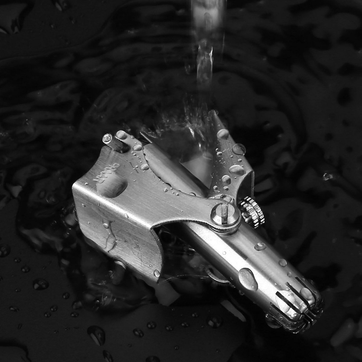 Neushaartrimmer van roestvrij staal met verstelbare schroef voor precisie bij het trimmen