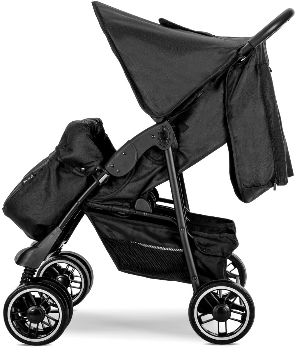 Lorelli Twin Black Duowagen incl. Luiertas