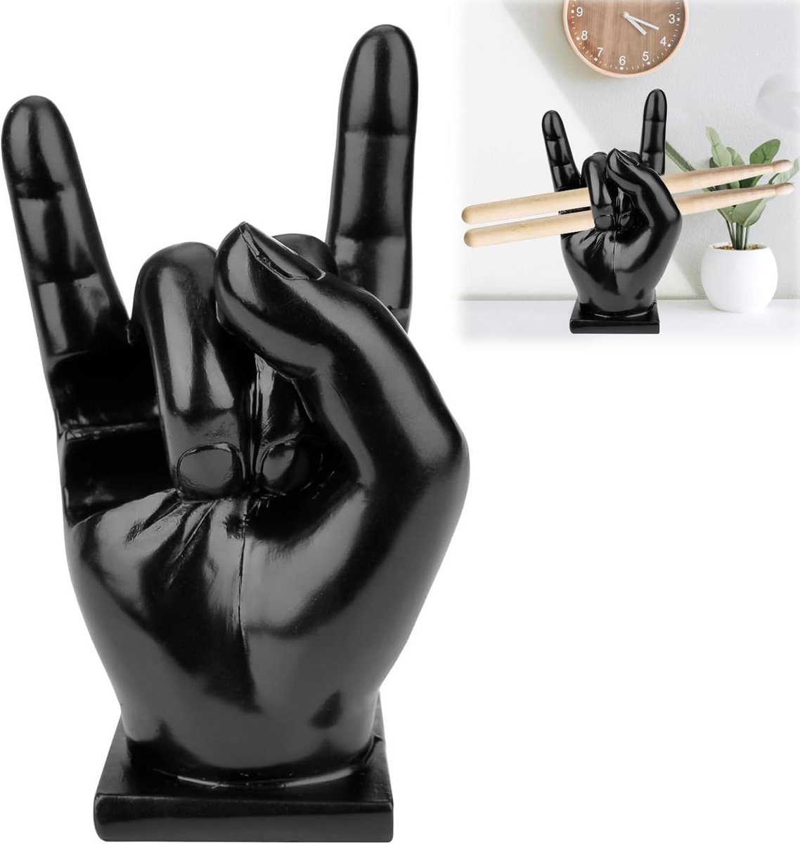 Stijlvolle drumstokhouder voor drummers en muziekliefhebbers - Ideaal creatief cadeau
