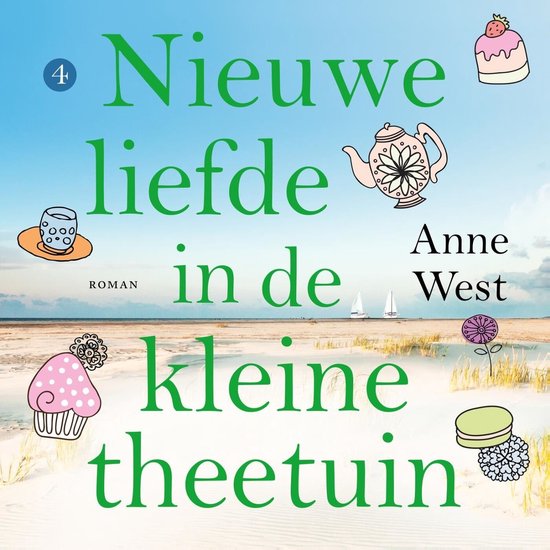 Nieuwe liefde in de kleine theetuin - cover