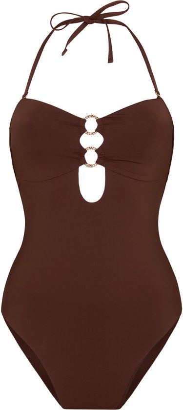 Hunkemöller Badpak Madrid Bruin