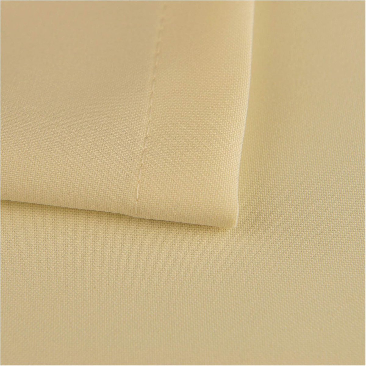 Ecru Tafelkleed 100x100 cm - Tafeldecoratie Voor Elk Interieur