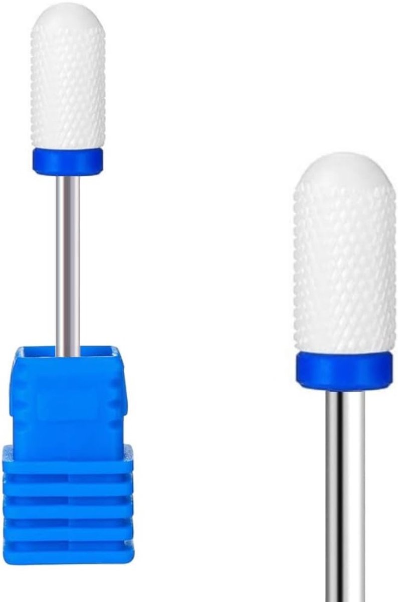 Keramische nagelfrees voor manicure en pedicure - Middelgrote ronde vorm