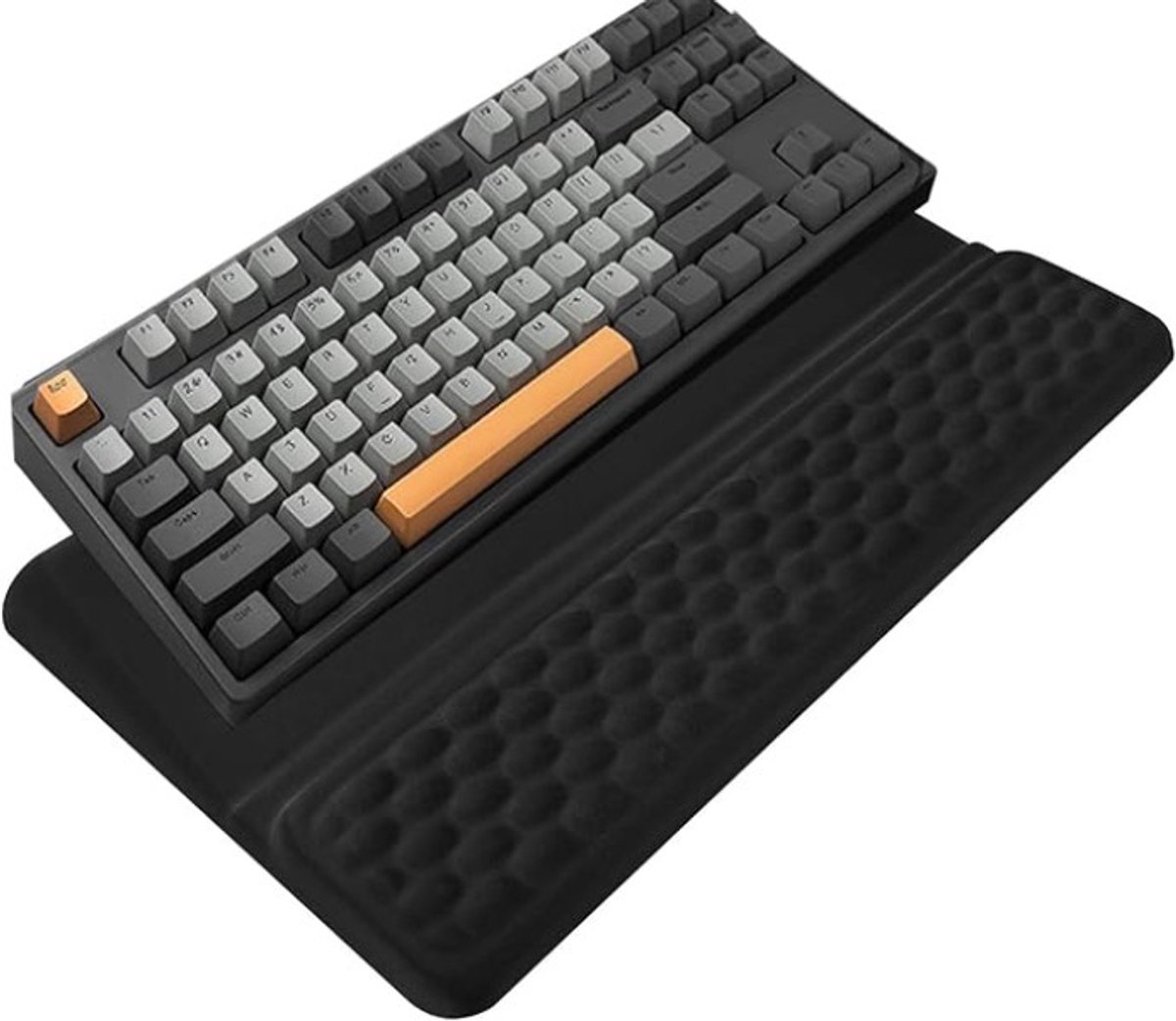 Ergonomische toetsenbordsteun met polsondersteuning voor comfortabel typen