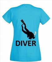 Procean DIVER t-shirt women XL licht blauw