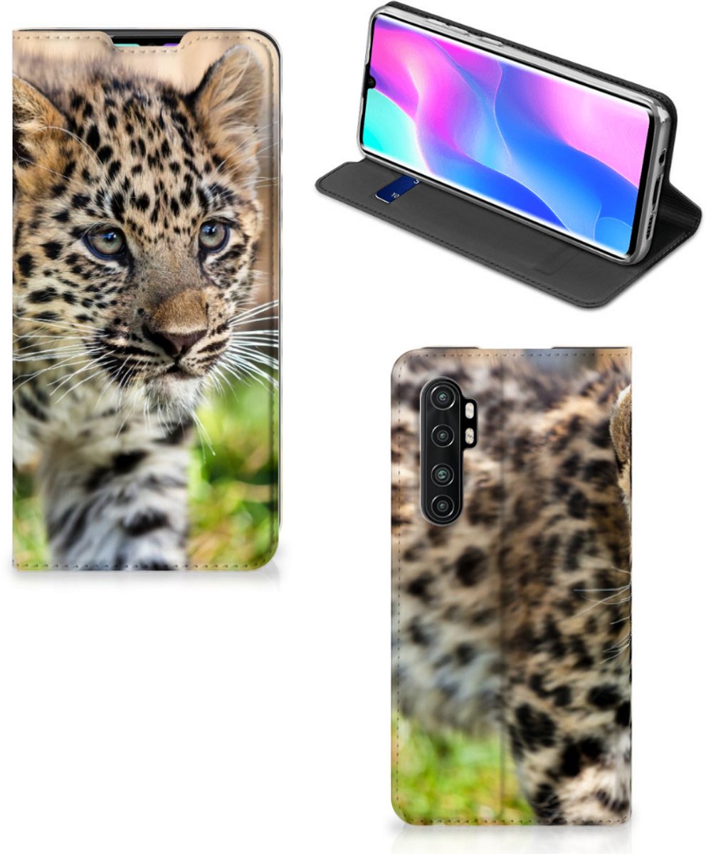 Xiaomi Mi Note 10 Lite Hoesje maken Baby Luipaard