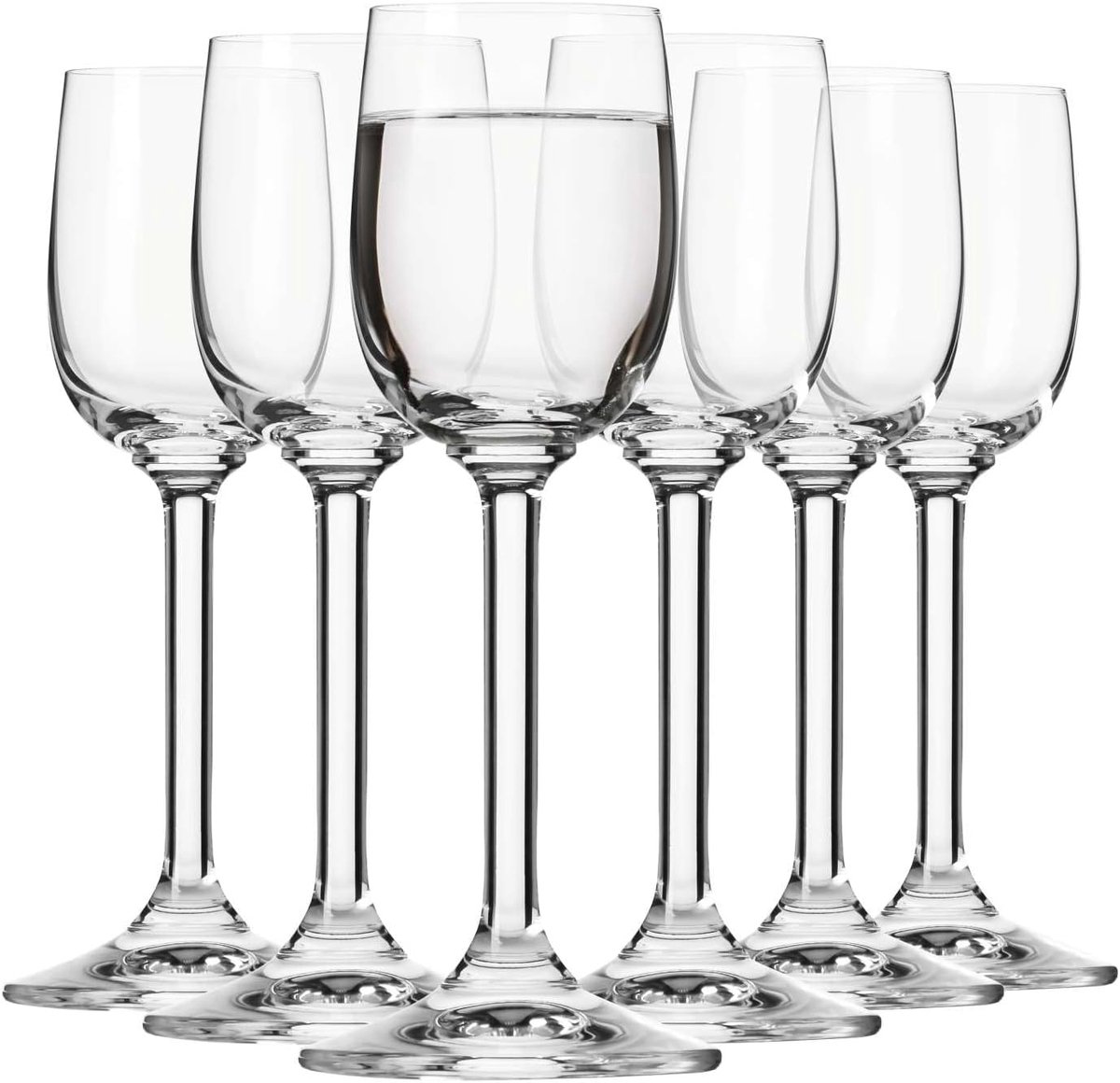 Set van 6 Liqueur- en Tinctuurglazen - 70 ml - Perfect voor Feesten en Diner