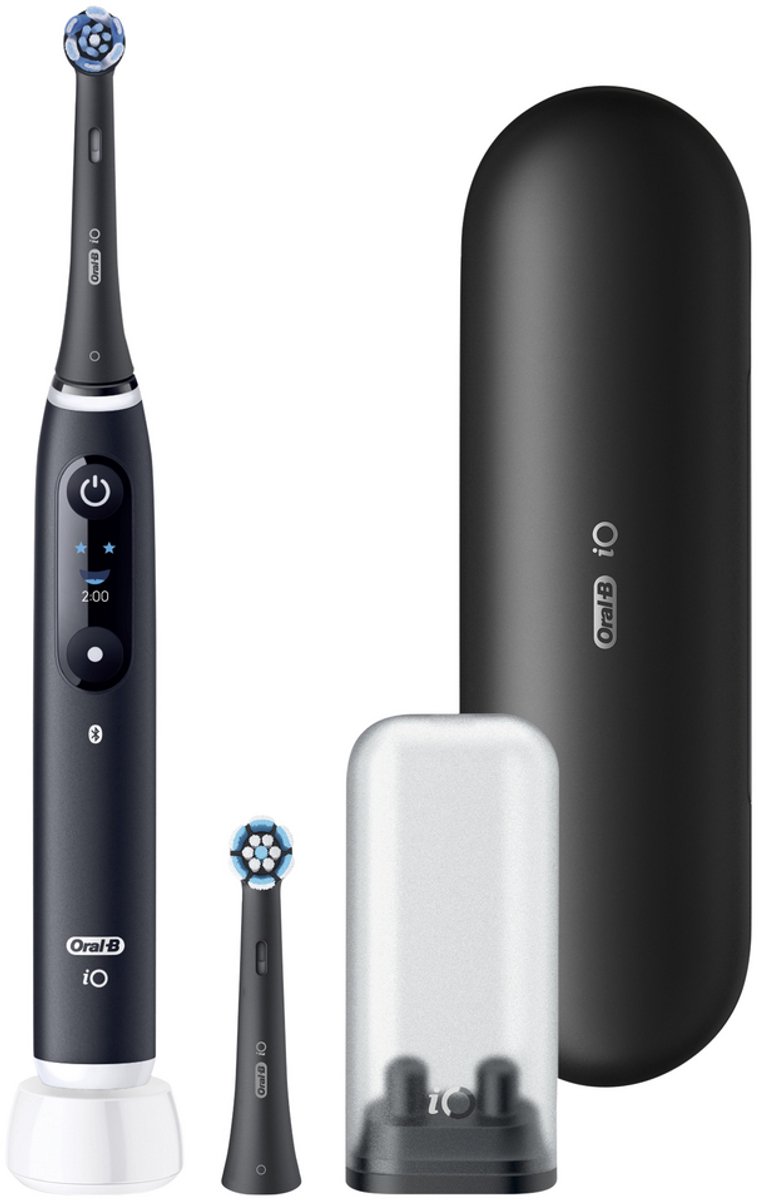 Oral-B iO 6N Elektrische Tandenborstel Zwart met 2 - afbeelding 2