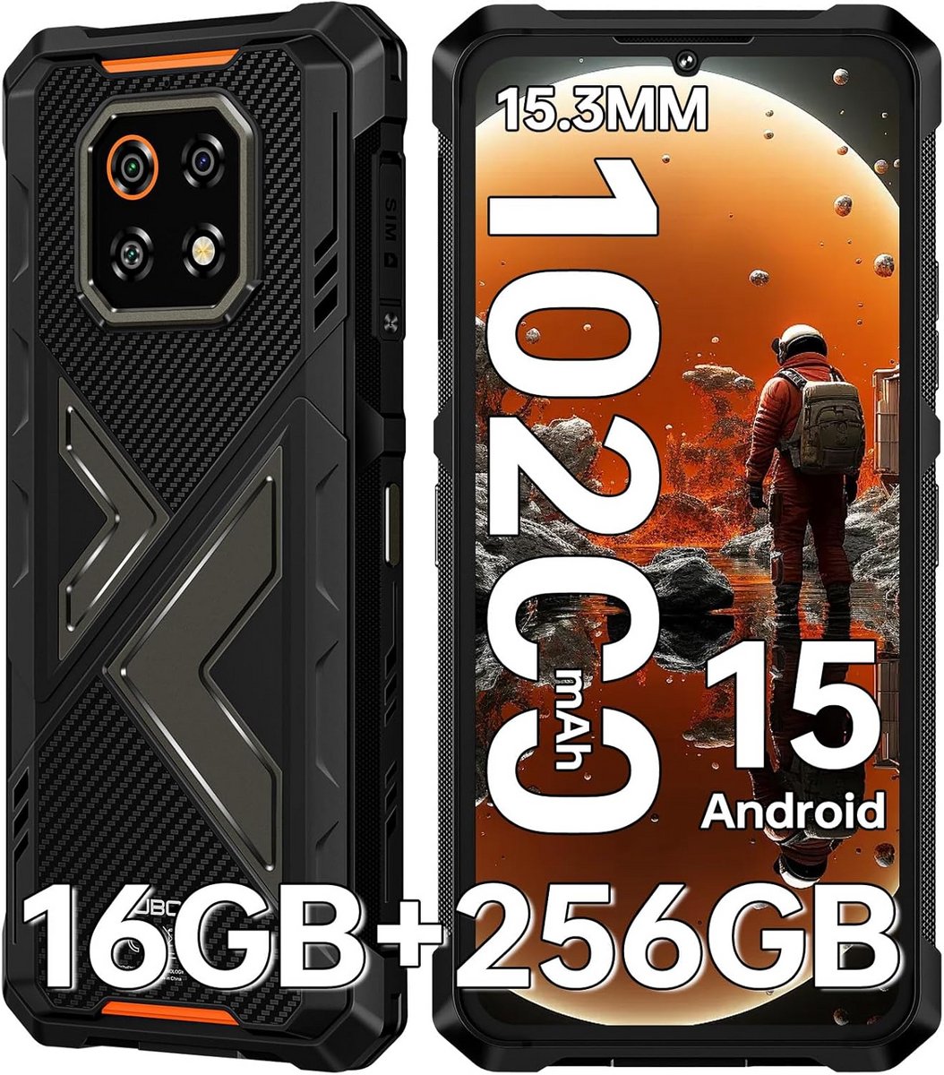 Rugged Smartphone met 10200 mAh, 6,74 inch Scherm en 4G Dual SIM