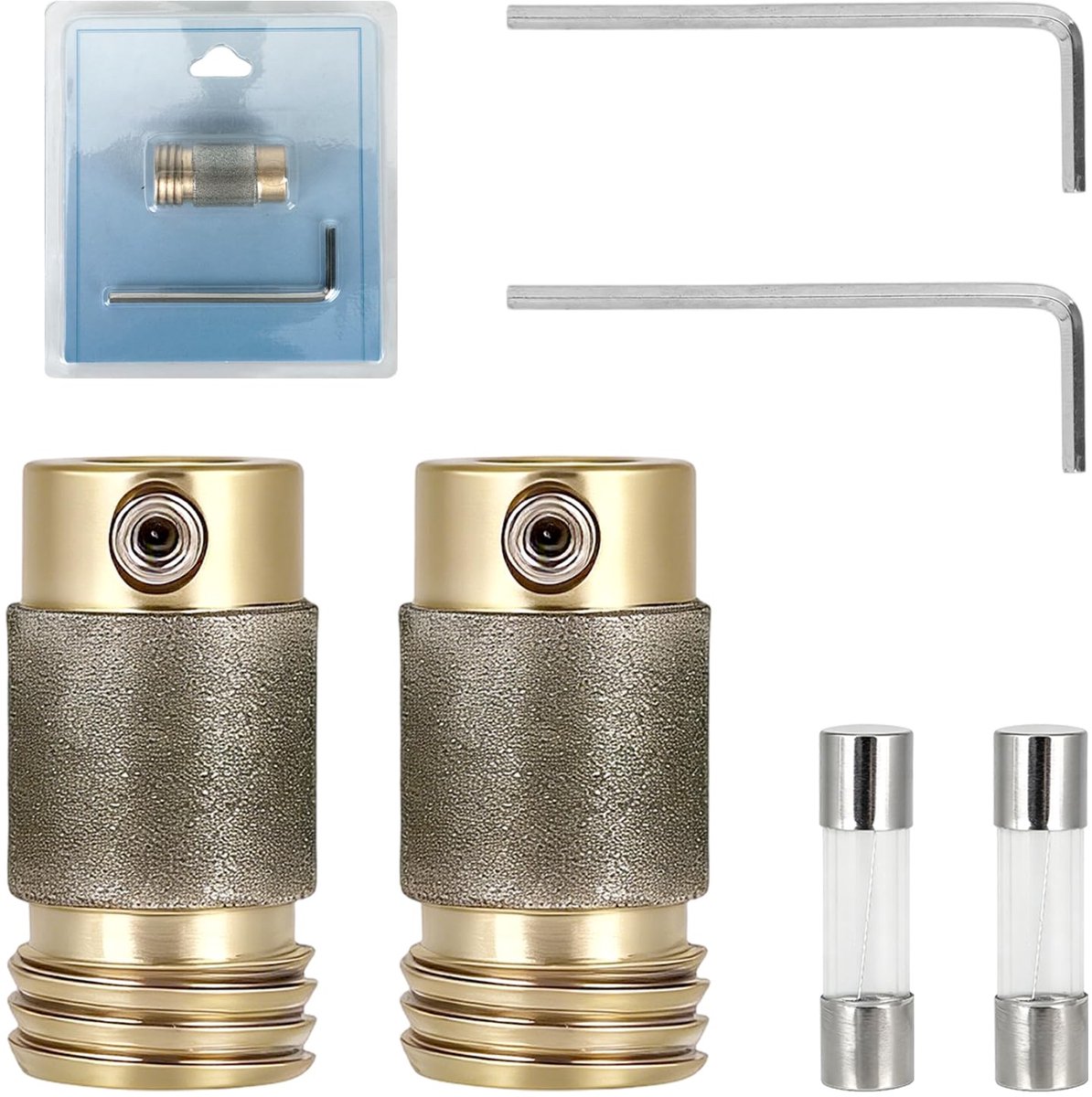Diamantslijper voor Buntglas - 5/8 Zoll met Inclusief Sleutels en Veiligheden