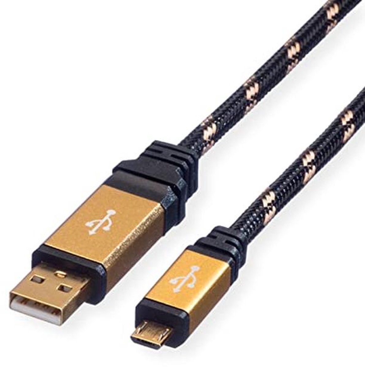 USB 2.0 Kabel Type A naar Micro B - 0,8 m Hoogwaardige Verbinding
