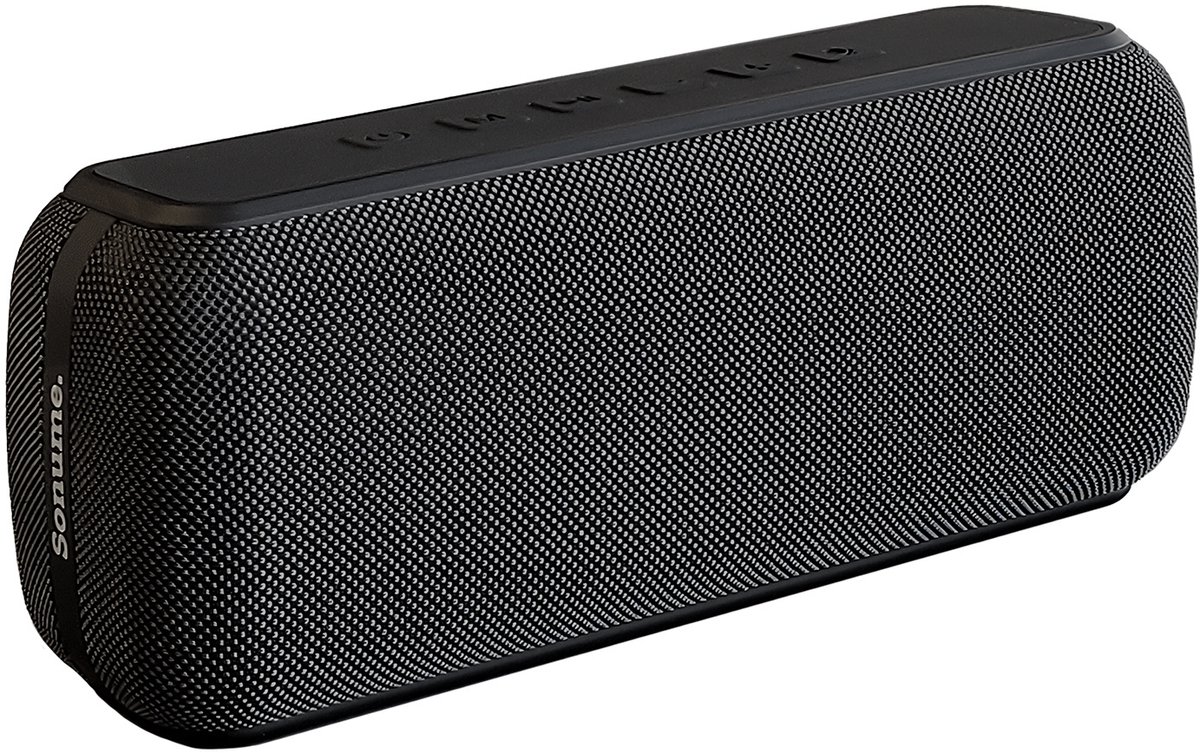 Bol.com Sonume One Bluetooth 5.0 speaker - 60 Watt - IPX5 Waterbestendig - Zwart aanbieding