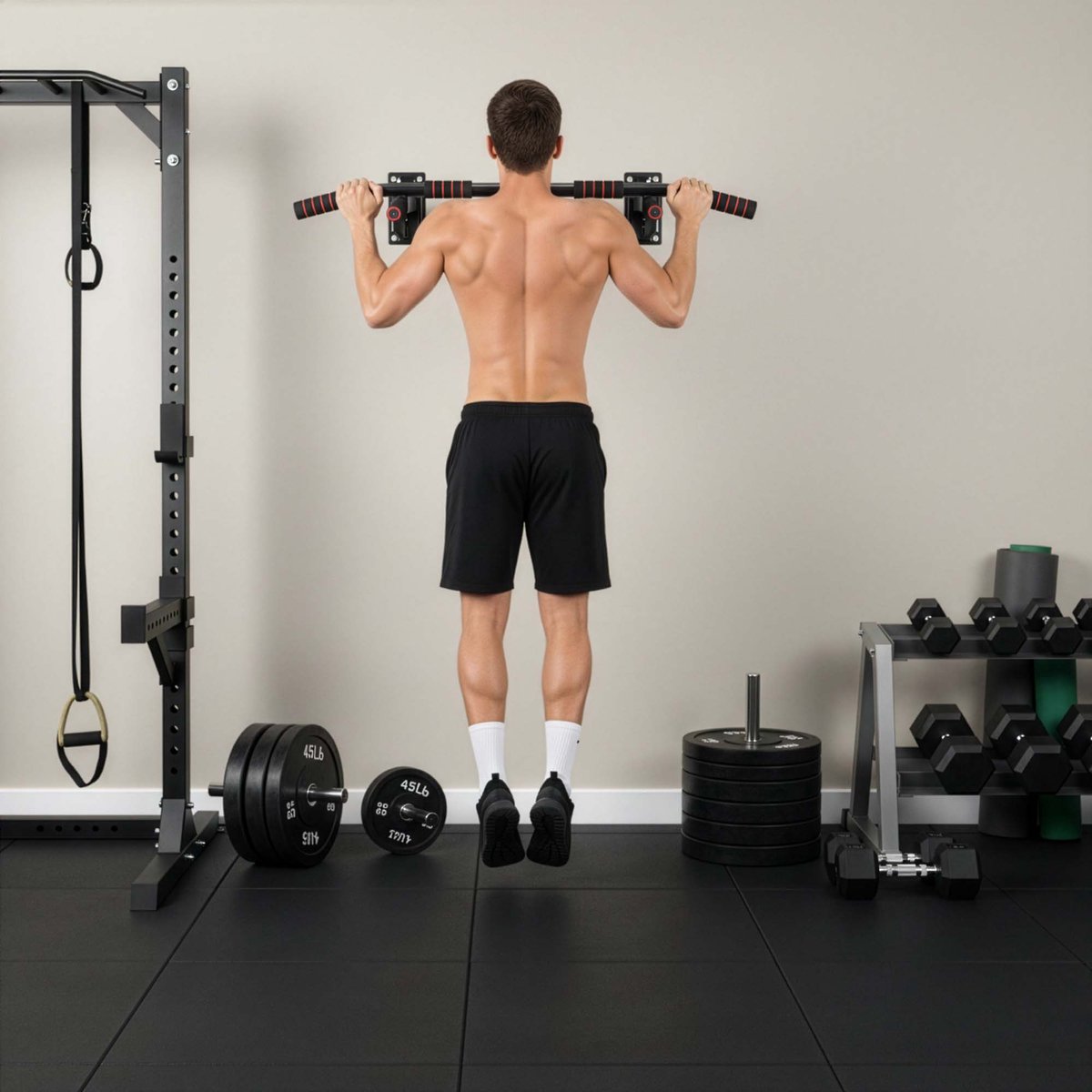Actiget® Pull Up Bar | Optrekstang Fitness | Chin Up Bar | Pullup Bar 250 KG thumbnail 4