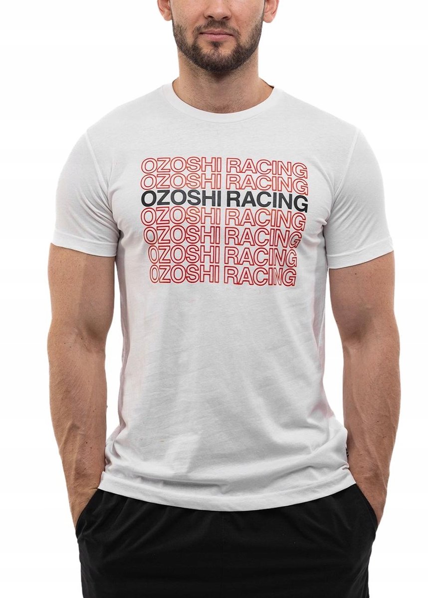 Ozoshi Sportshirt Heren - Wit - Polyester