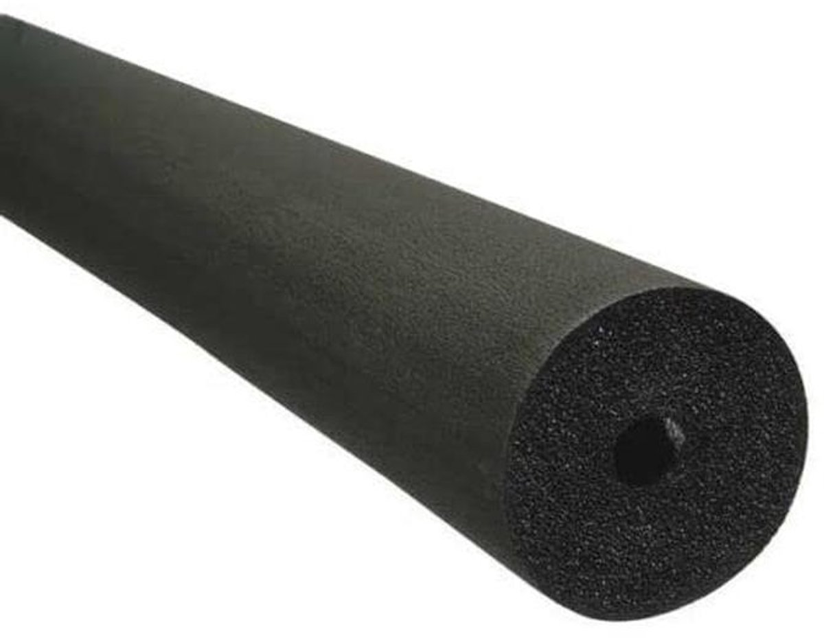Buisisolatie 19mm x 35mm voor Sanitair en Verwarming, 2m, Zwart