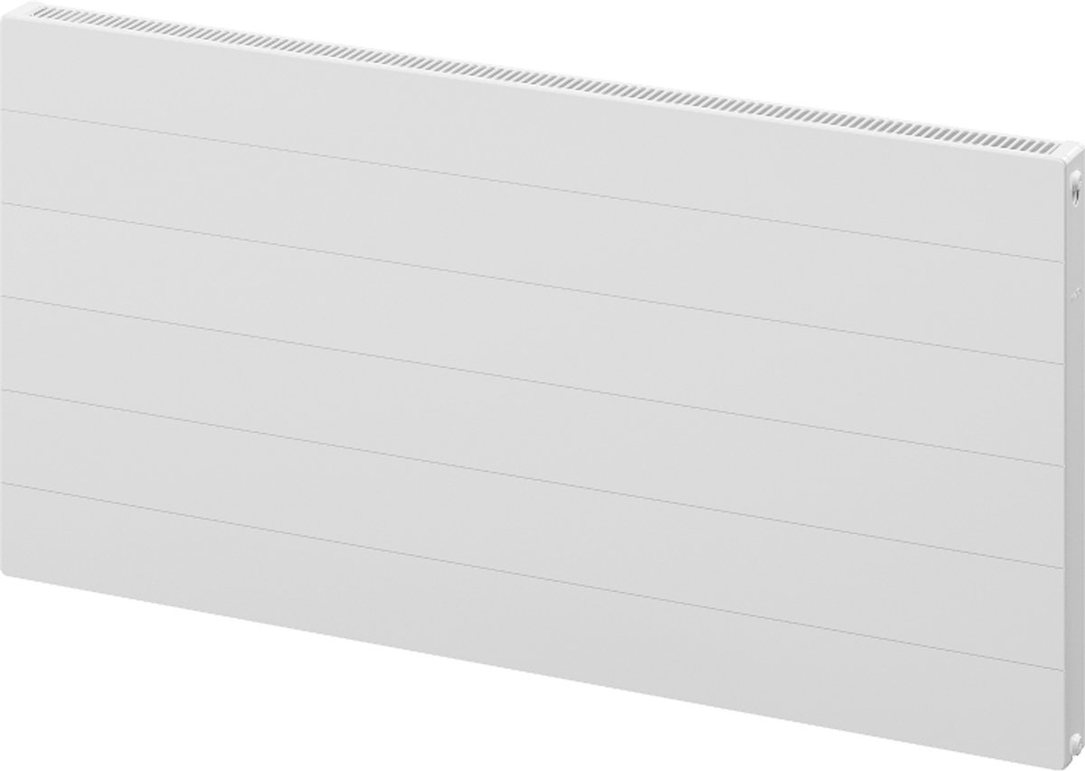 Mexen Line CL11 radiator plat 600 x 1400 , zij-aansluiting, 1097 W, wit - W411L-060-140-00