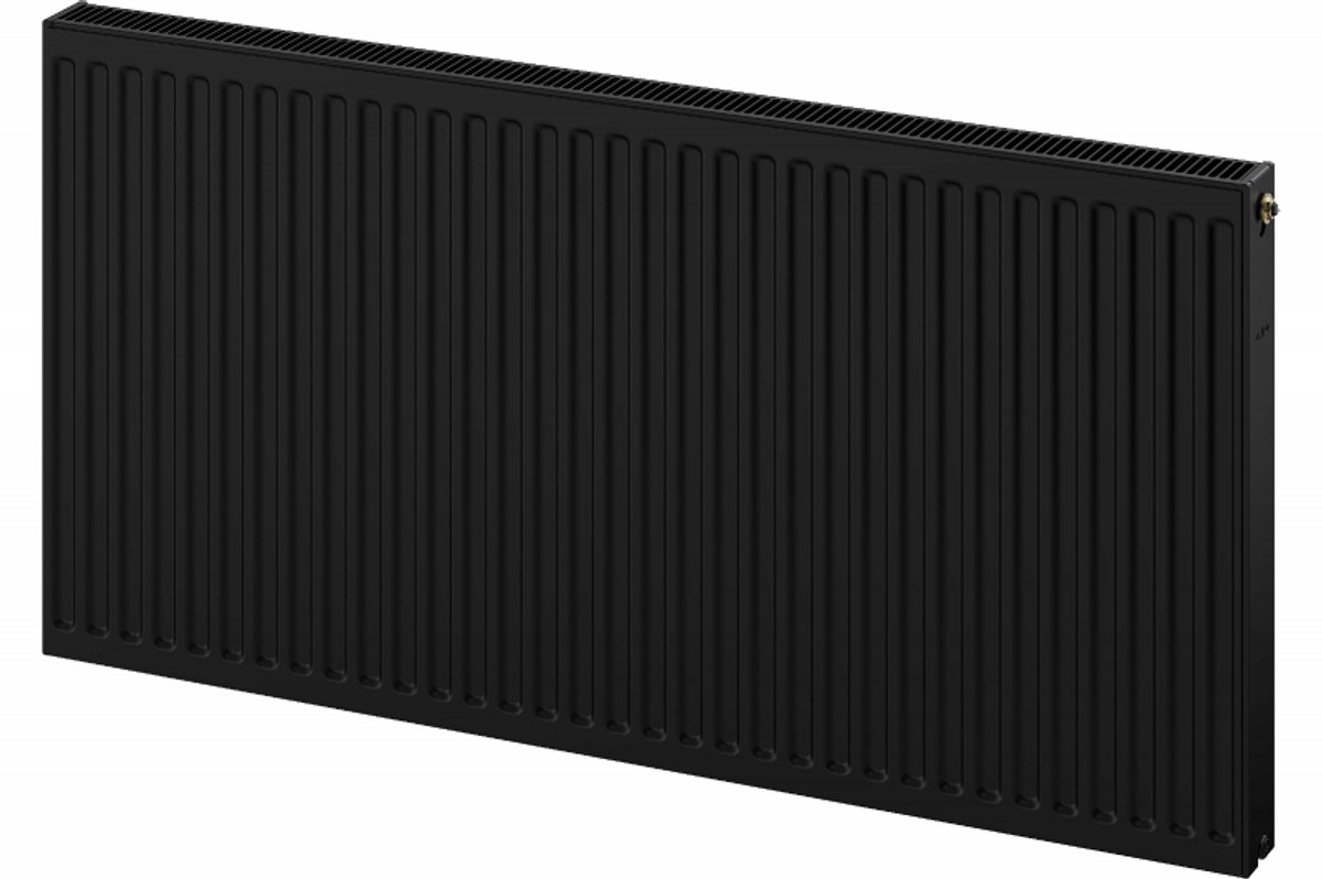 Mexen CV21 plaatradiator 900 x 2000 , onderste aansluiting, 3552 W, zwart - W621-090-200-70