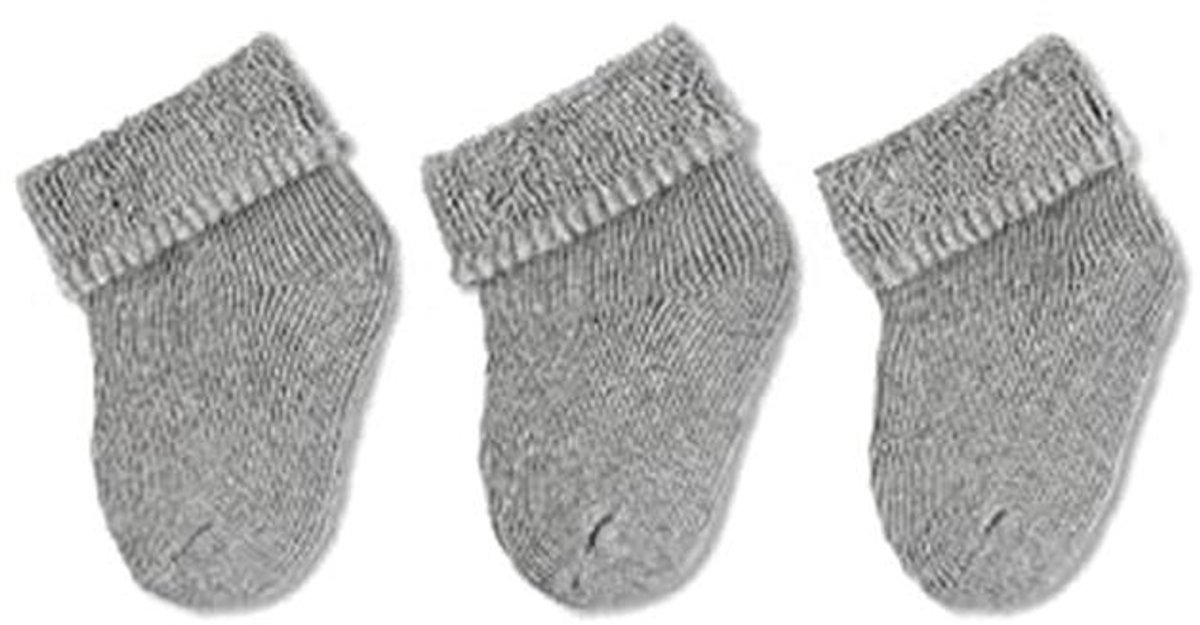 Unisex babysokken voor baby's - 3 stuks