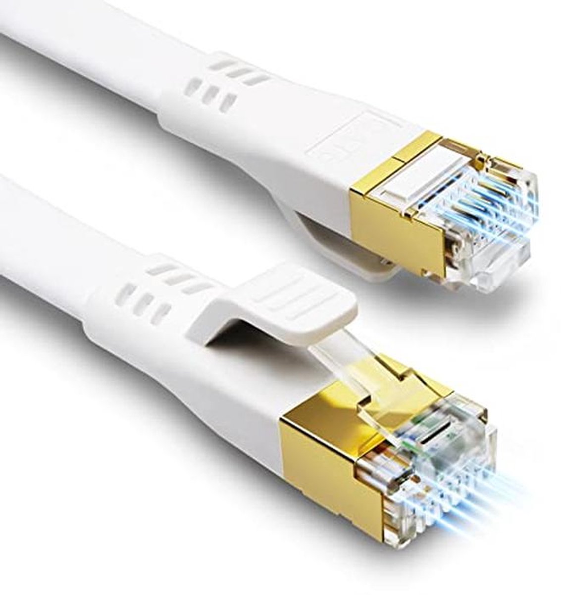 Cat 8 Ethernet Kabel 5M - Hoge Snelheid Flat Netwerkkabel tot 40Gbps